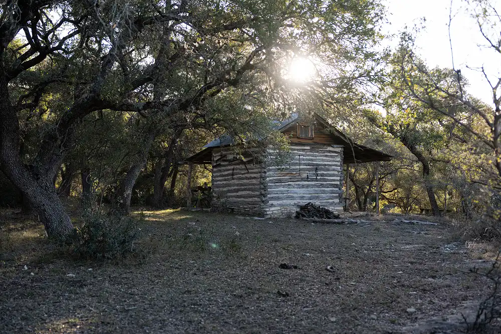 texas hill country view of open land